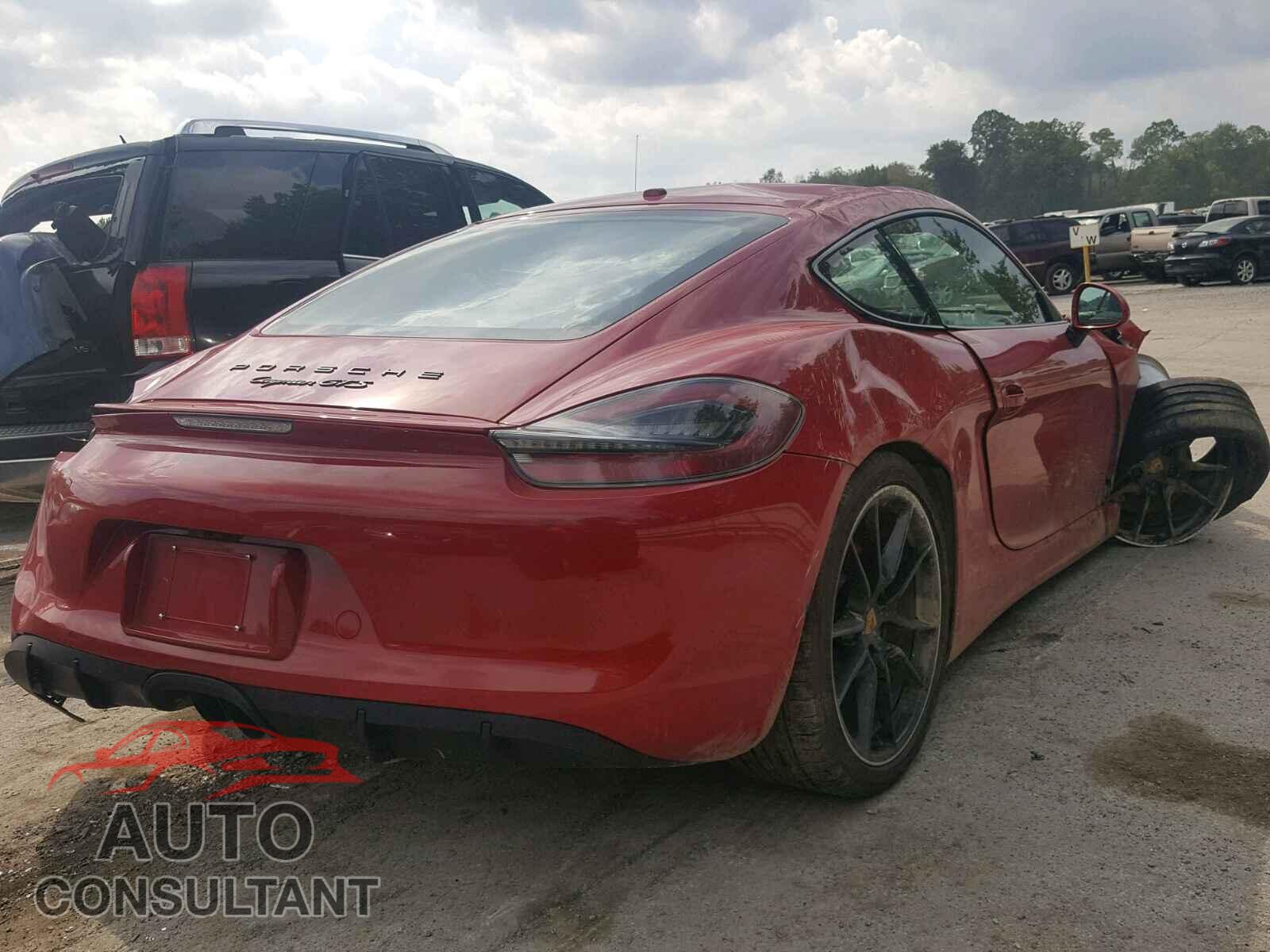PORSCHE CAYMAN 2015 - WP0AB2A80FK184576