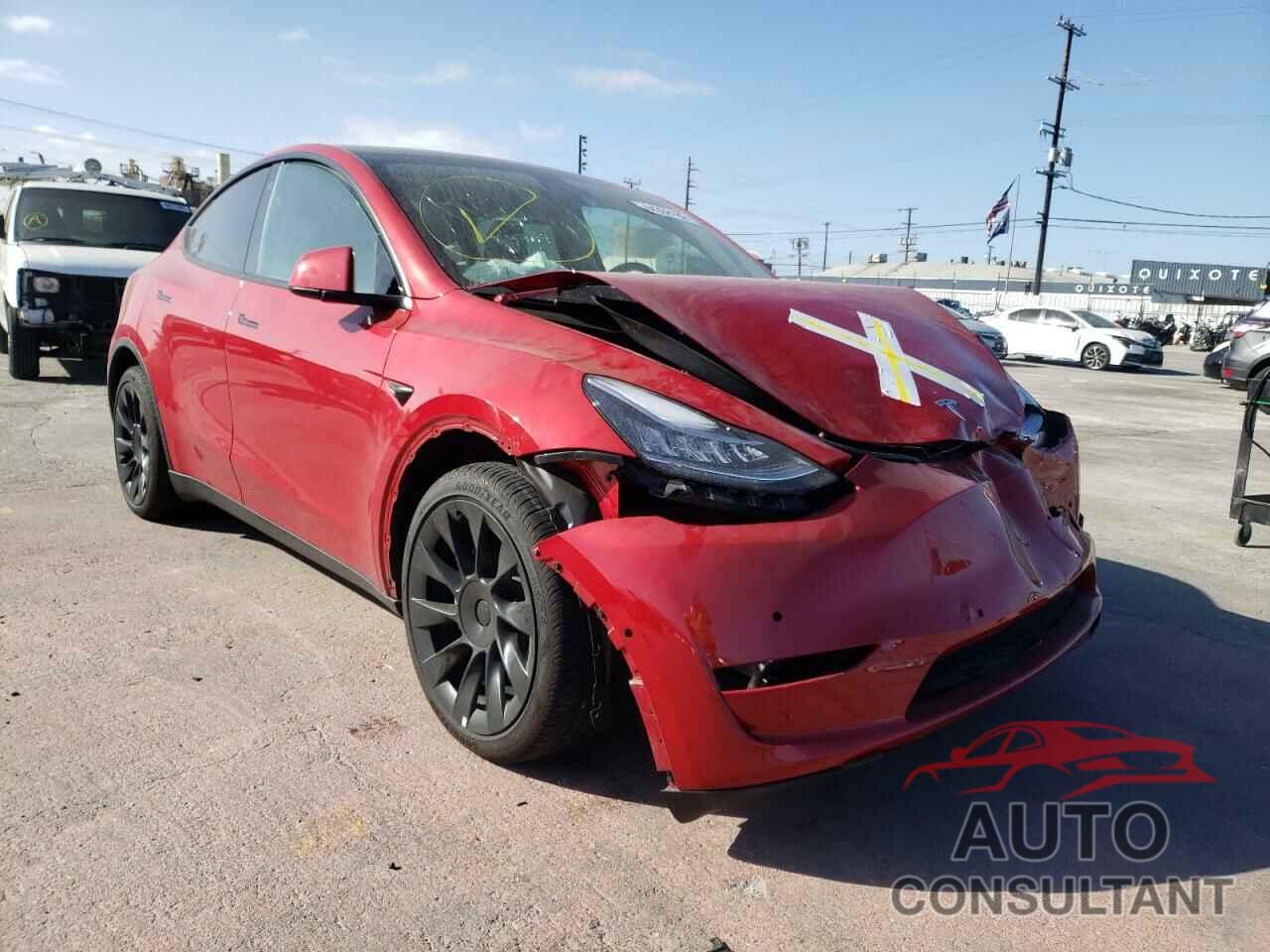 TESLA MODEL Y 2021 - 5YJYGAEE5MF280854