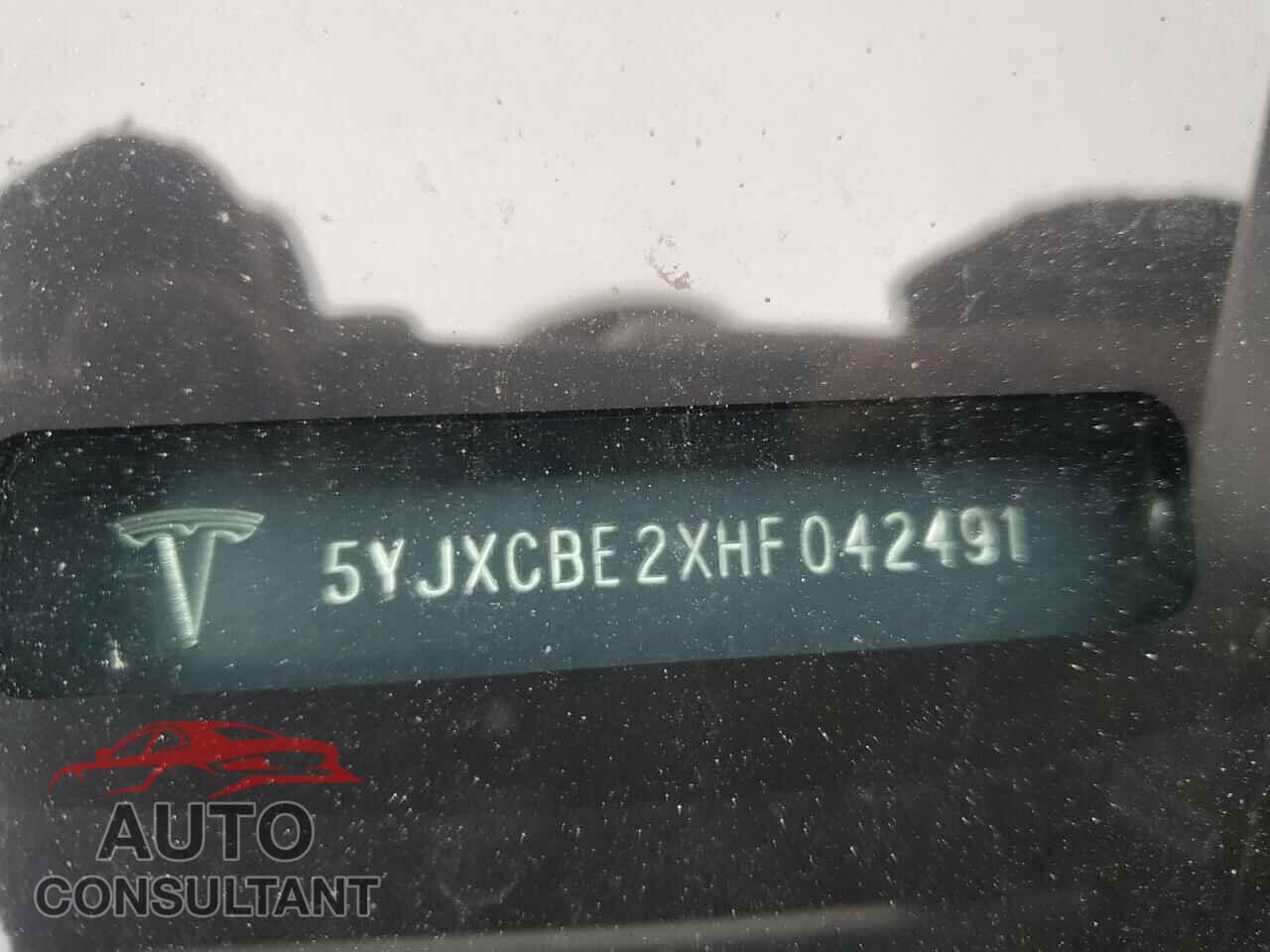 TESLA MODEL X 2017 - 5YJXCBE2XHF042491