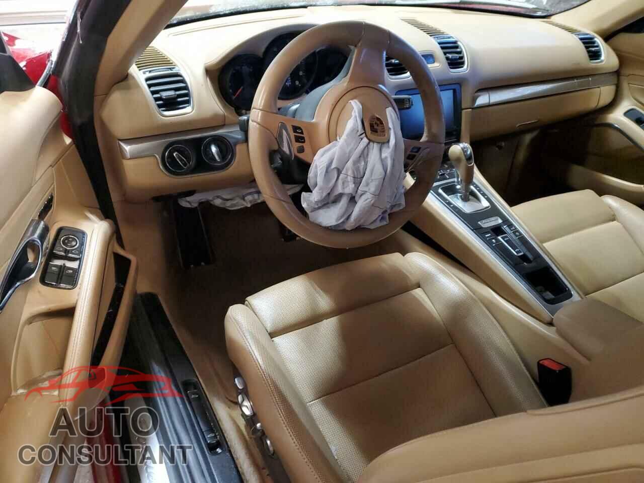 PORSCHE BOXSTER 2016 - WP0CA2A84GS120716