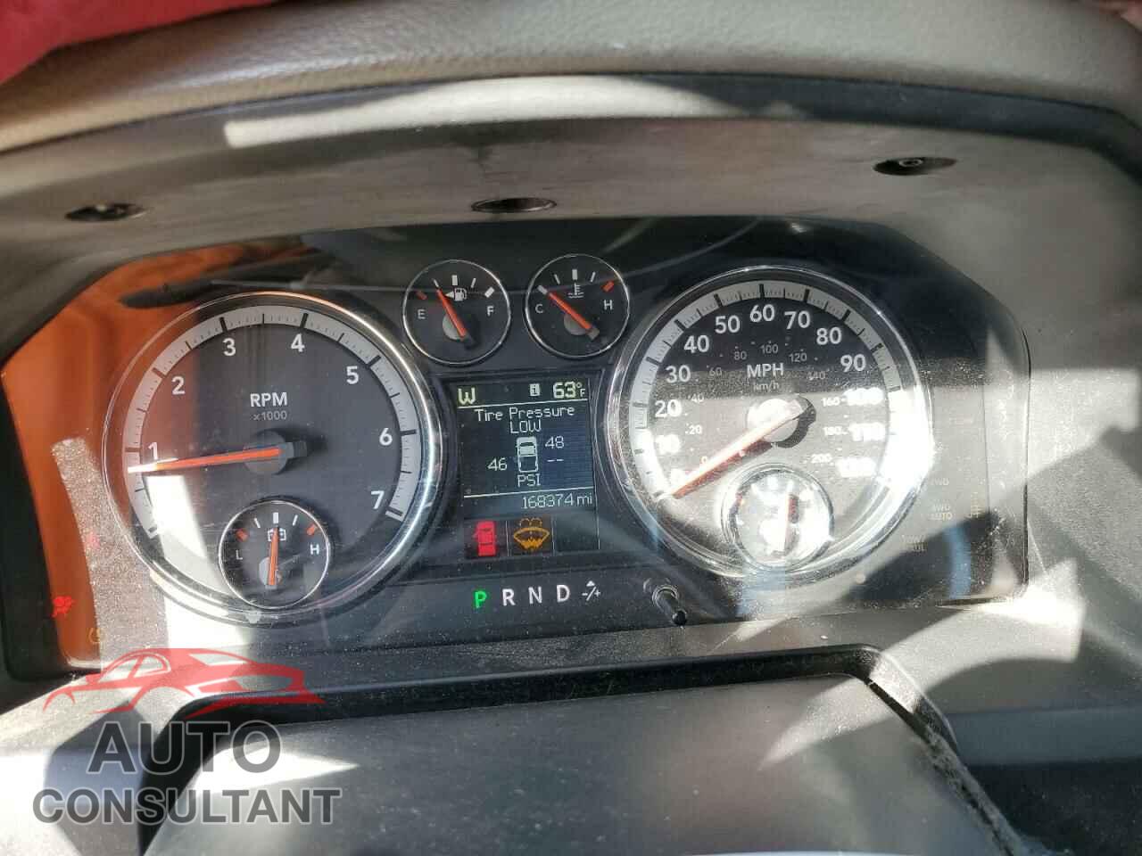 DODGE RAM 1500 2012 - 1C6RD7LT7CS160631