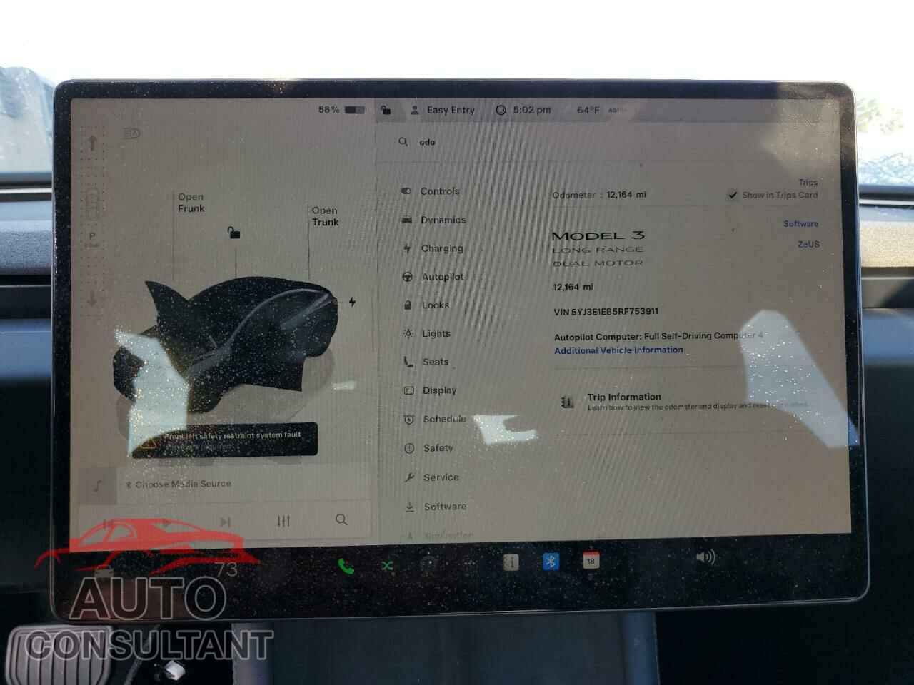 TESLA MODEL 3 2024 - 5YJ3E1EB5RF753911
