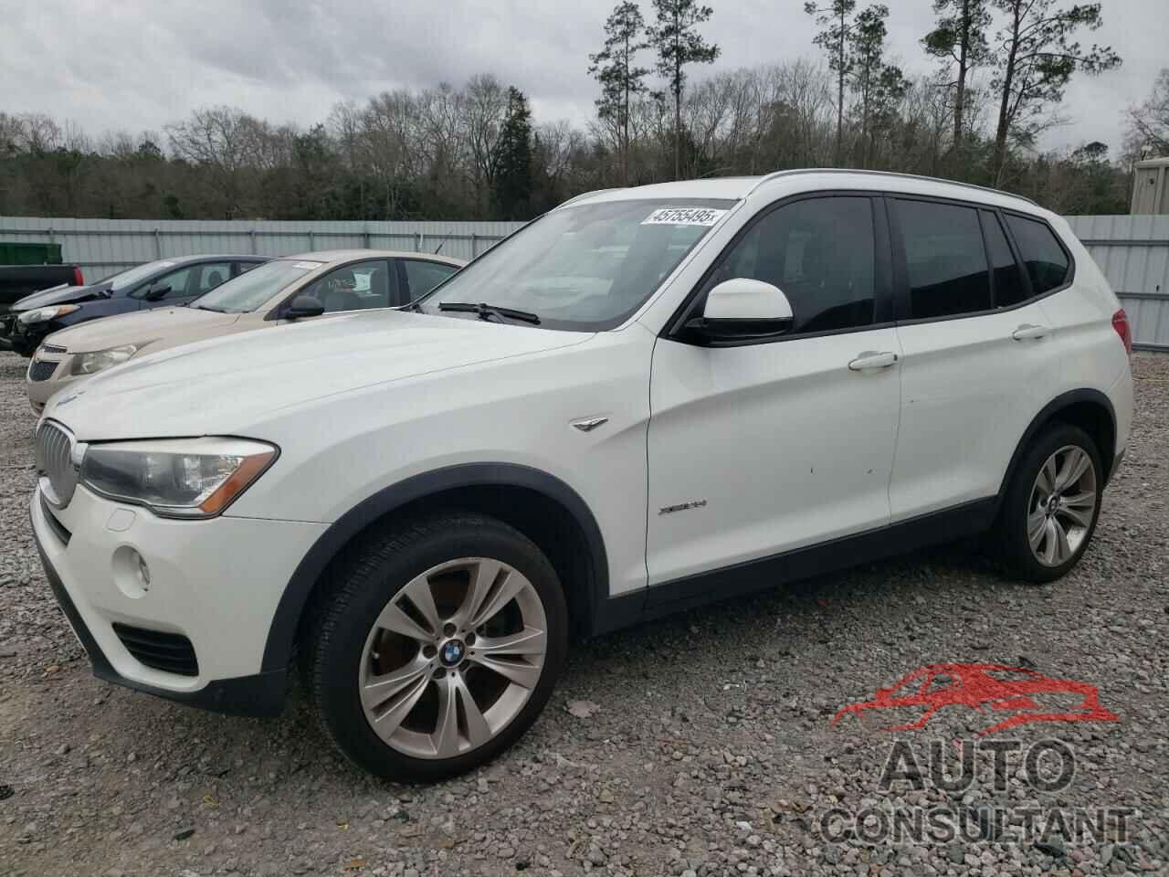 BMW X3 2015 - 5UXWX9C59F0D45667
