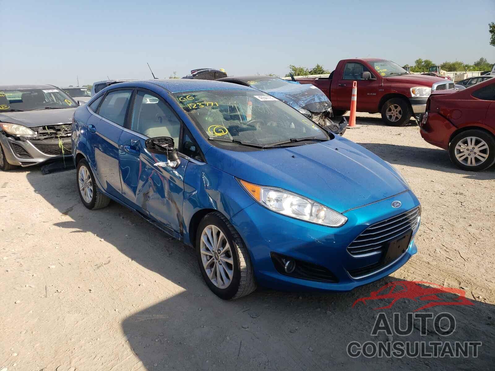 FORD FIESTA 2017 - 3FADP4CJ7HM123771