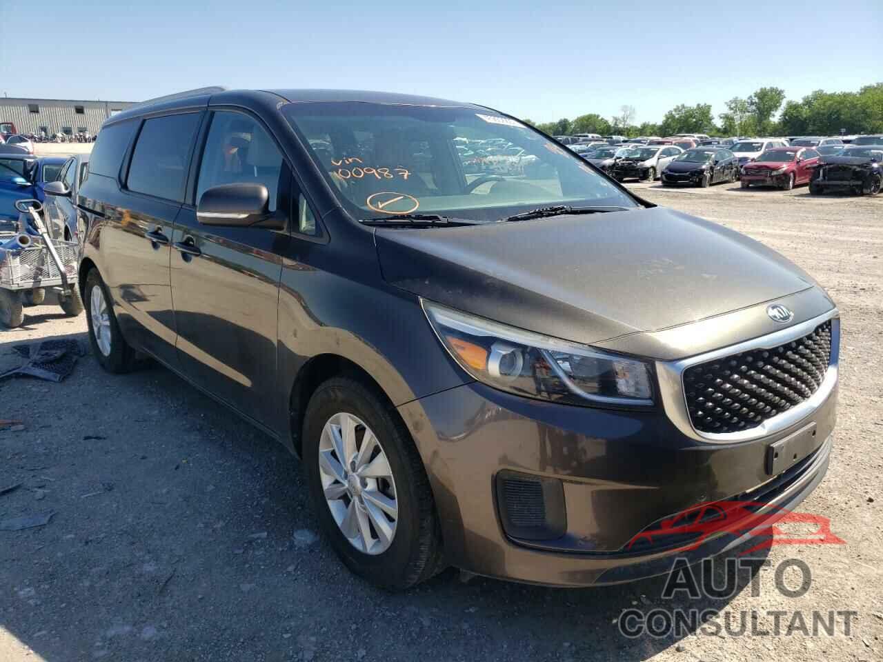 KIA SEDONA 2016 - KNDMB5C15G6100986