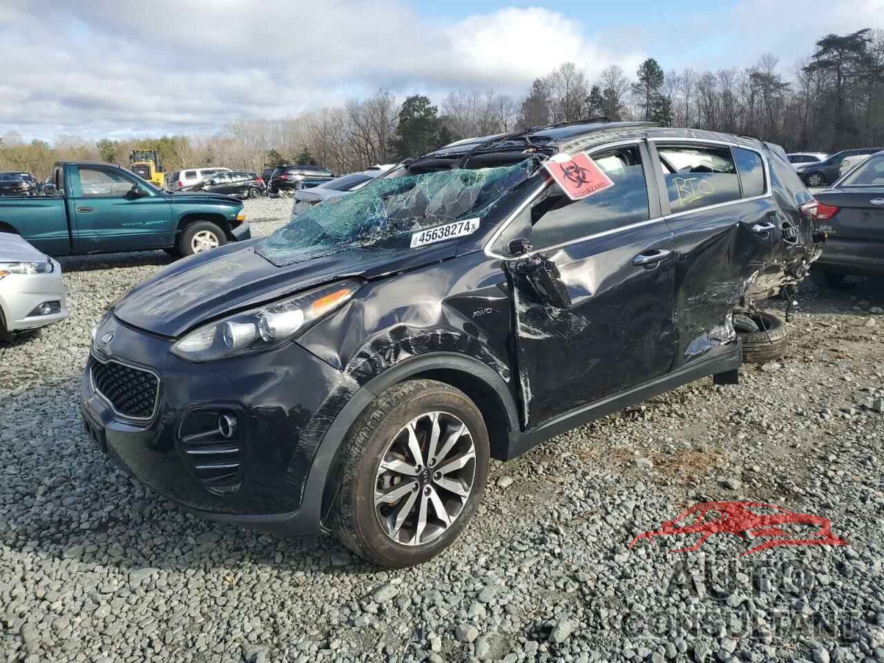 KIA SPORTAGE 2017 - KNDPNCAC1H7291864