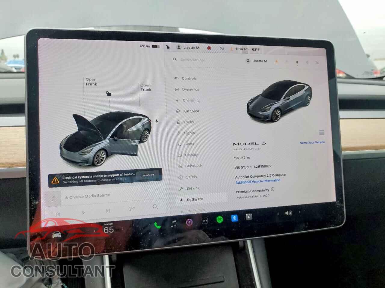 TESLA MODEL 3 2018 - 5YJ3E1EA2JF158672