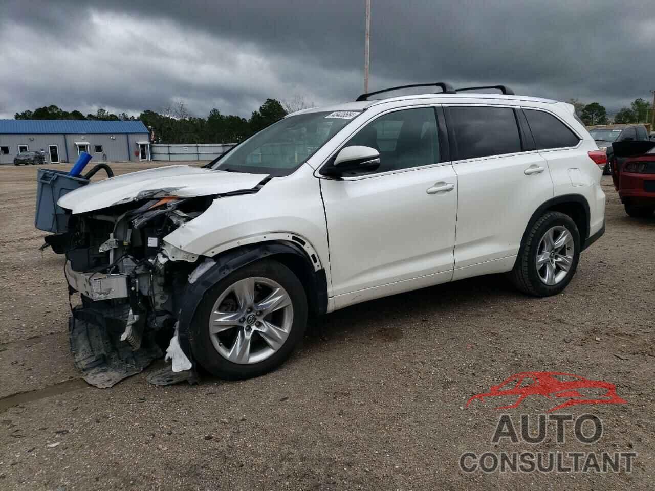 TOYOTA HIGHLANDER 2017 - 5TDYZRFH8HS234437