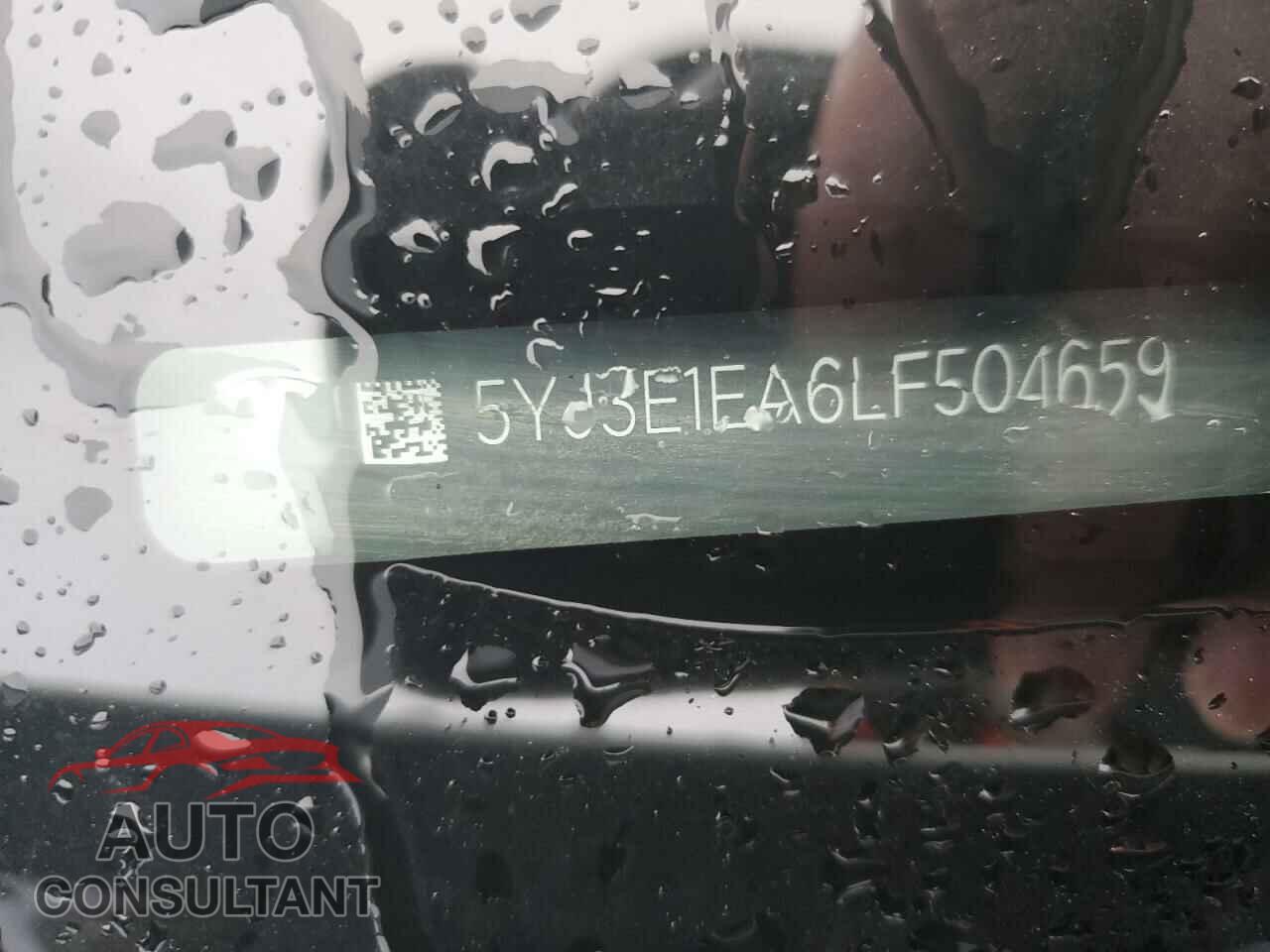TESLA MODEL 3 2020 - 5YJ3E1EA6LF504659
