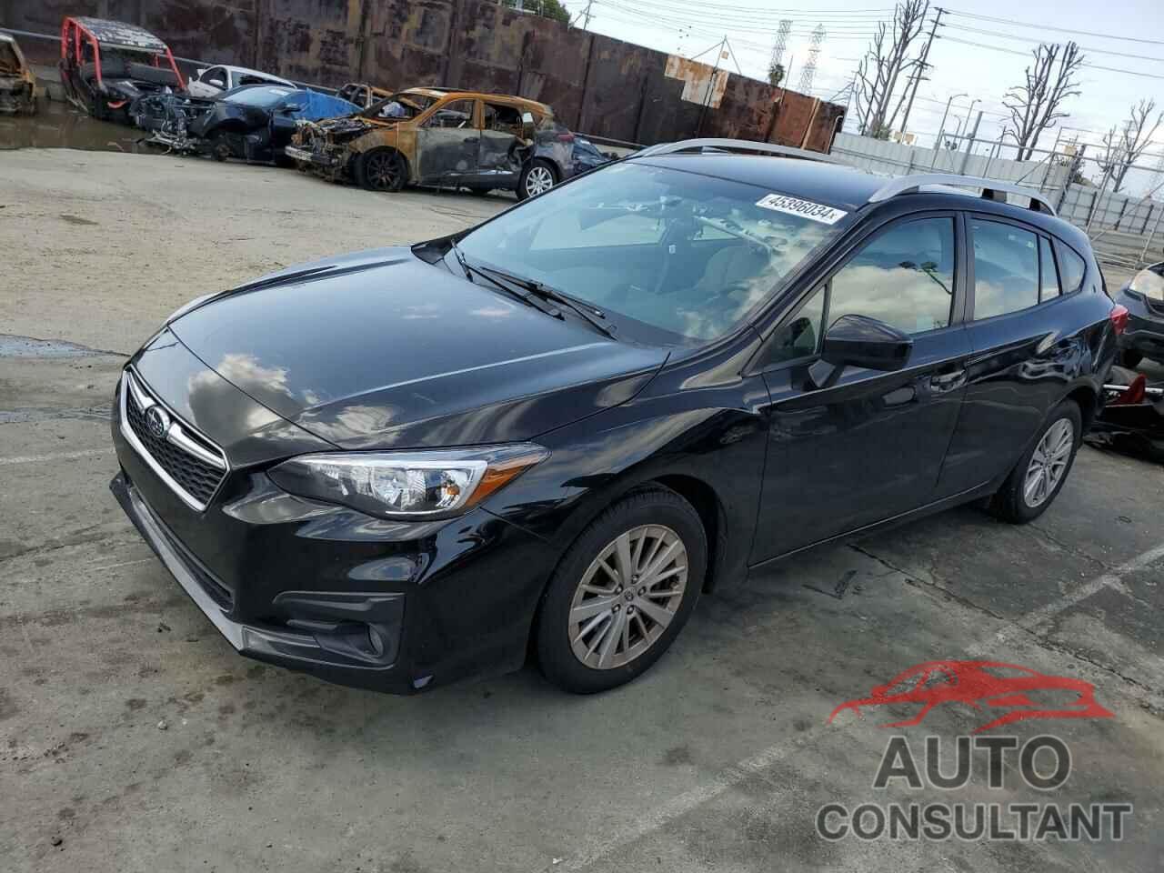 SUBARU IMPREZA 2018 - 4S3GTAD61J3741767