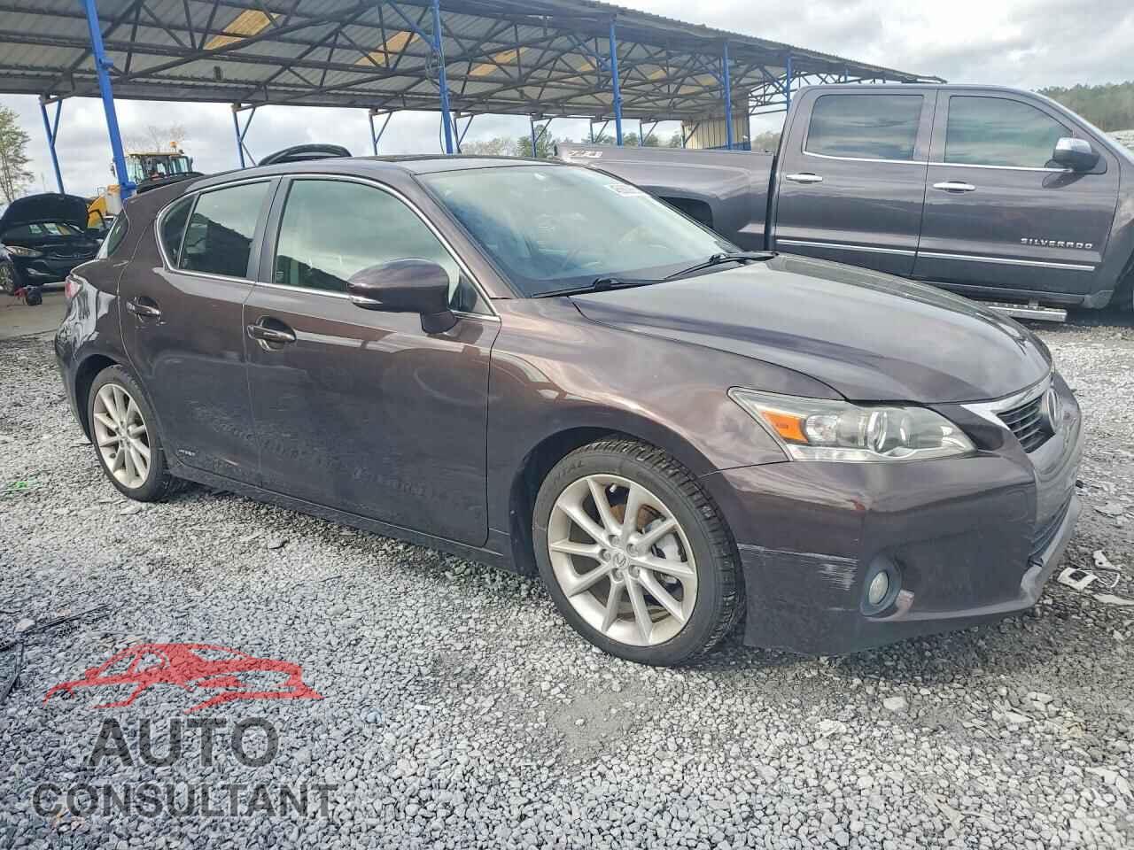 LEXUS CT 200 2012 - JTHKD5BH7C2068073