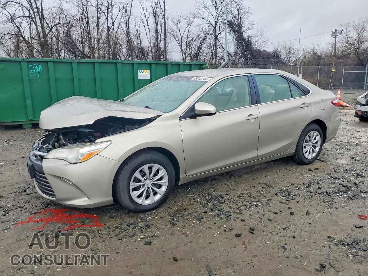 TOYOTA CAMRY 2016 - 4T4BF1FK9GR566328