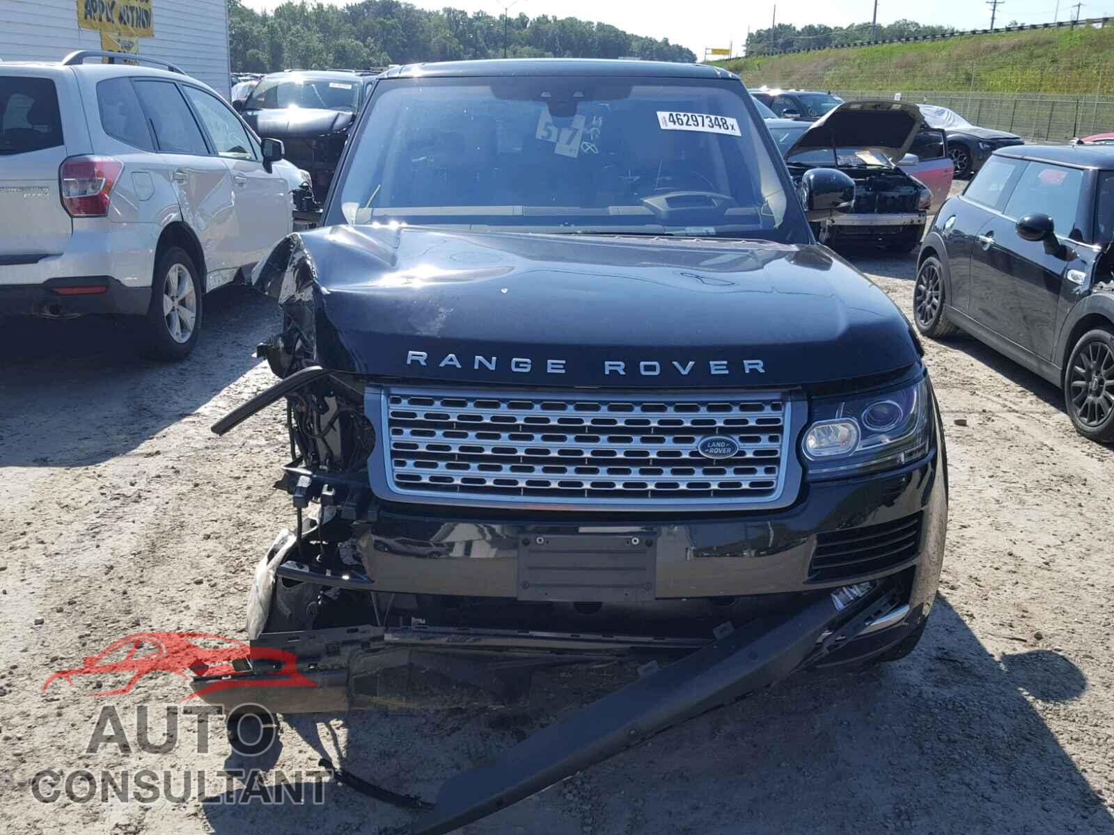 LAND ROVER RANGE ROVER HSE 2017 - SALGS2FVXHA354615
