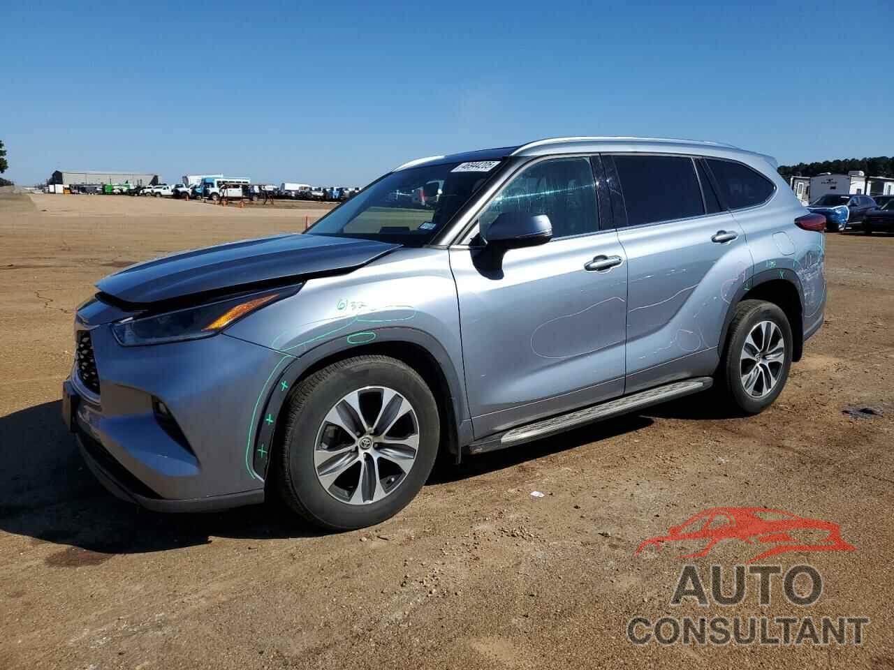 TOYOTA HIGHLANDER 2021 - 5TDGZRAH1MS085088