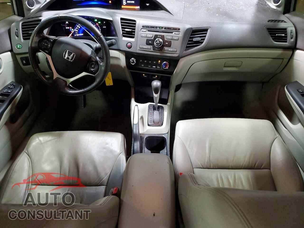 HONDA CIVIC 2012 - 19XFB2F93CE366276