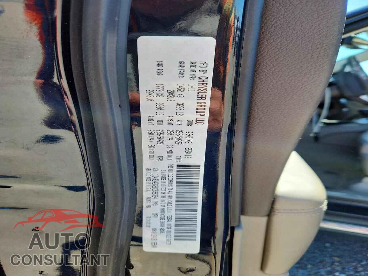 DODGE DURANGO 2011 - 1D4RD4GG6BC598394