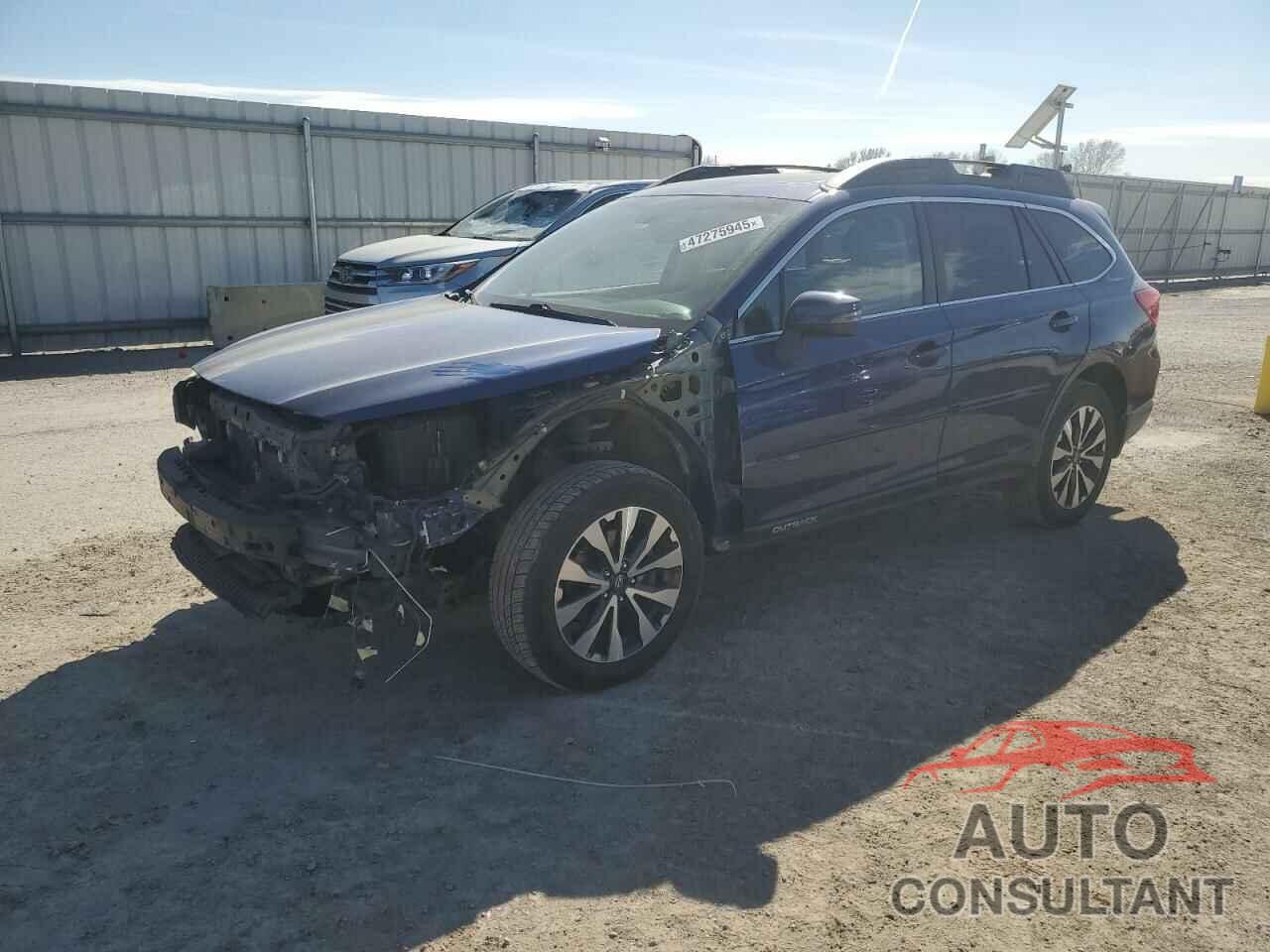 SUBARU OUTBACK 2016 - 4S4BSBNC6G3361996