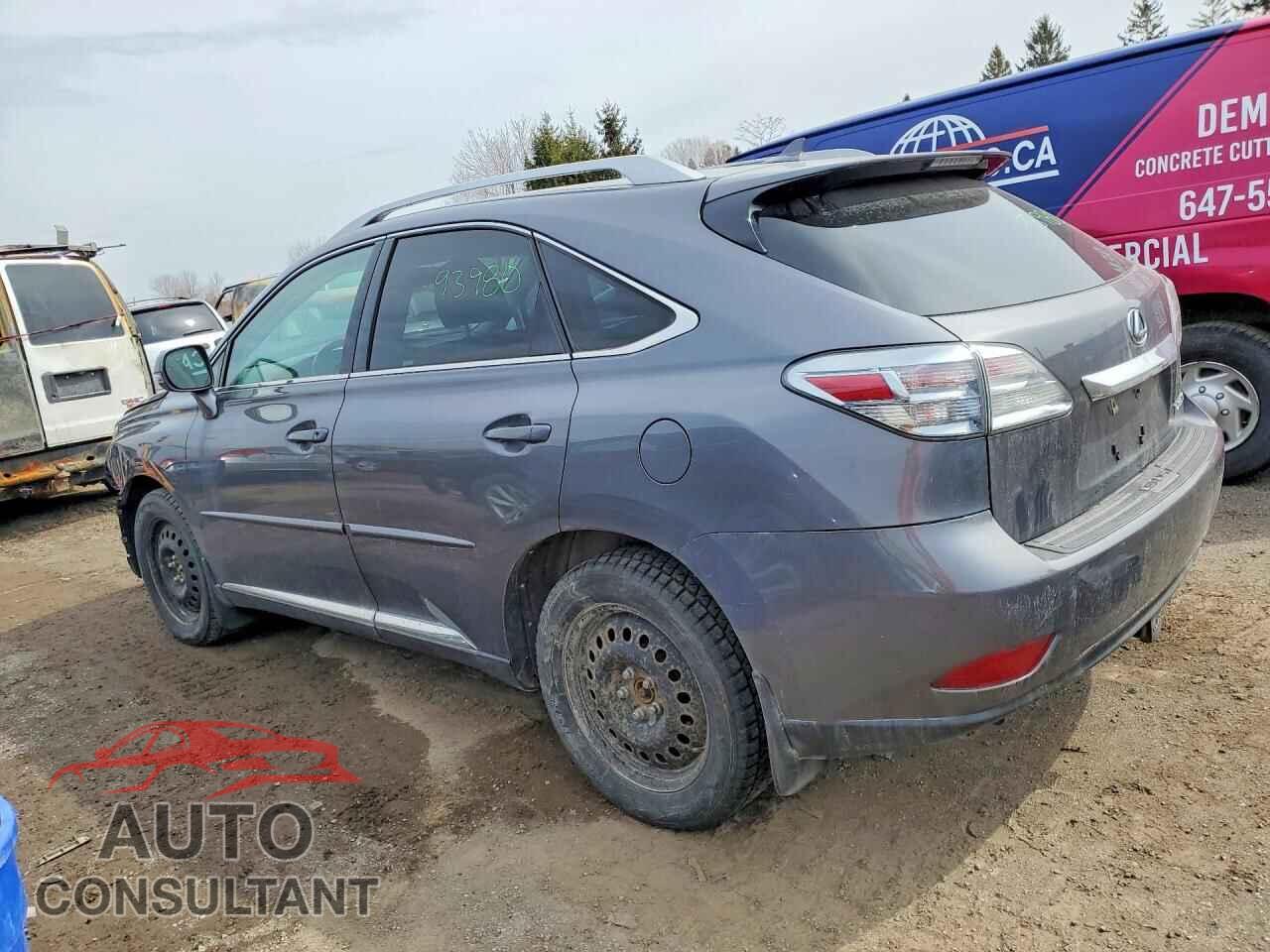 LEXUS RX350 2012 - 2T2BK1BA6CC121412