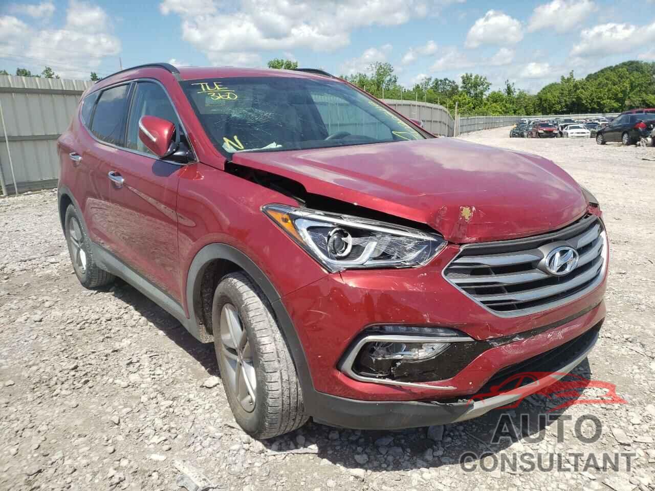 HYUNDAI SANTA FE 2018 - 5XYZU3LB3JG511644