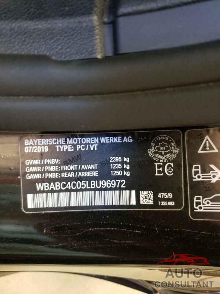 BMW M8 2020 - WBABC4C05LBU96972