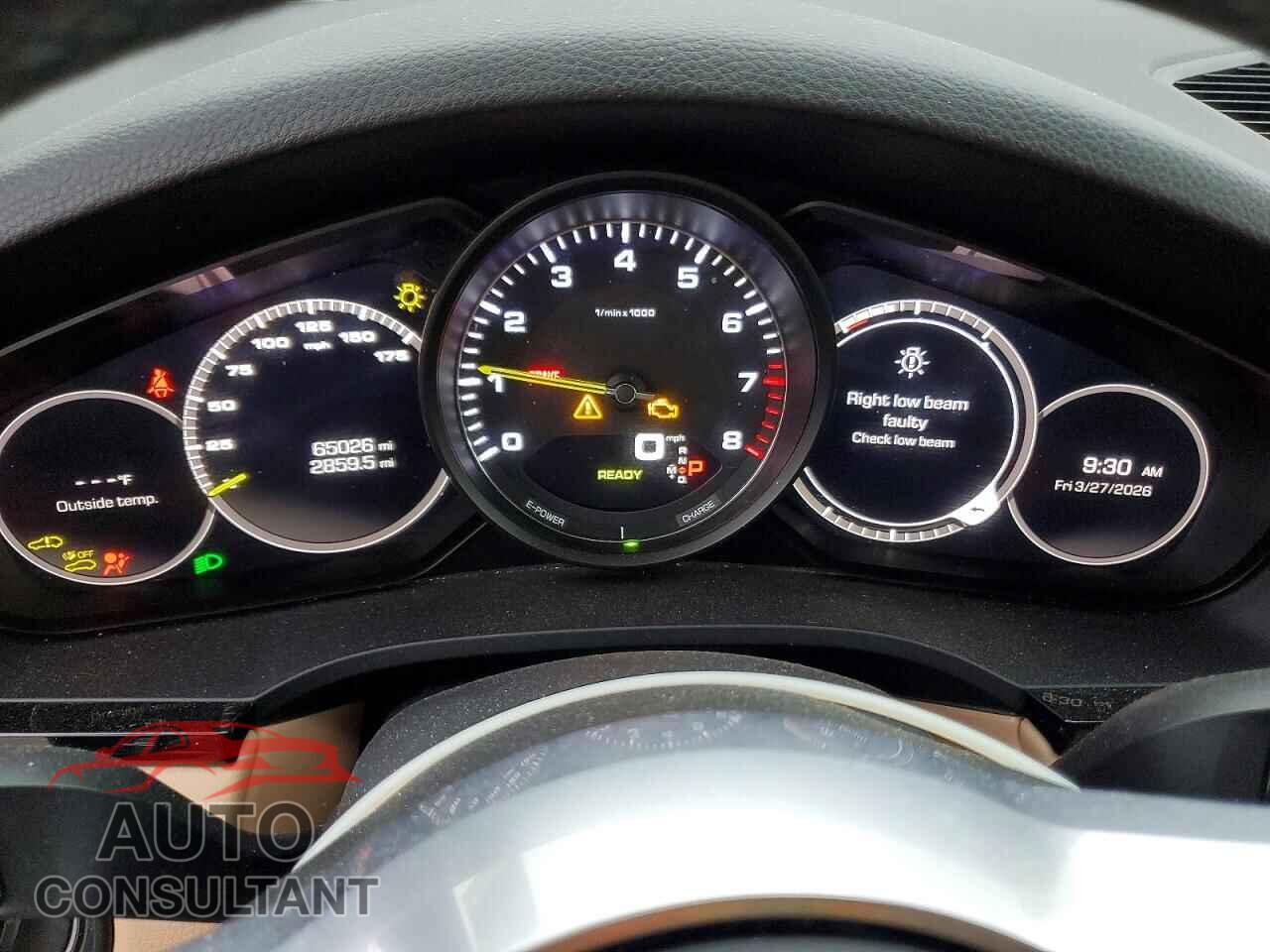 PORSCHE CAYENNE 2020 - WP1AE2AY9LDA23181