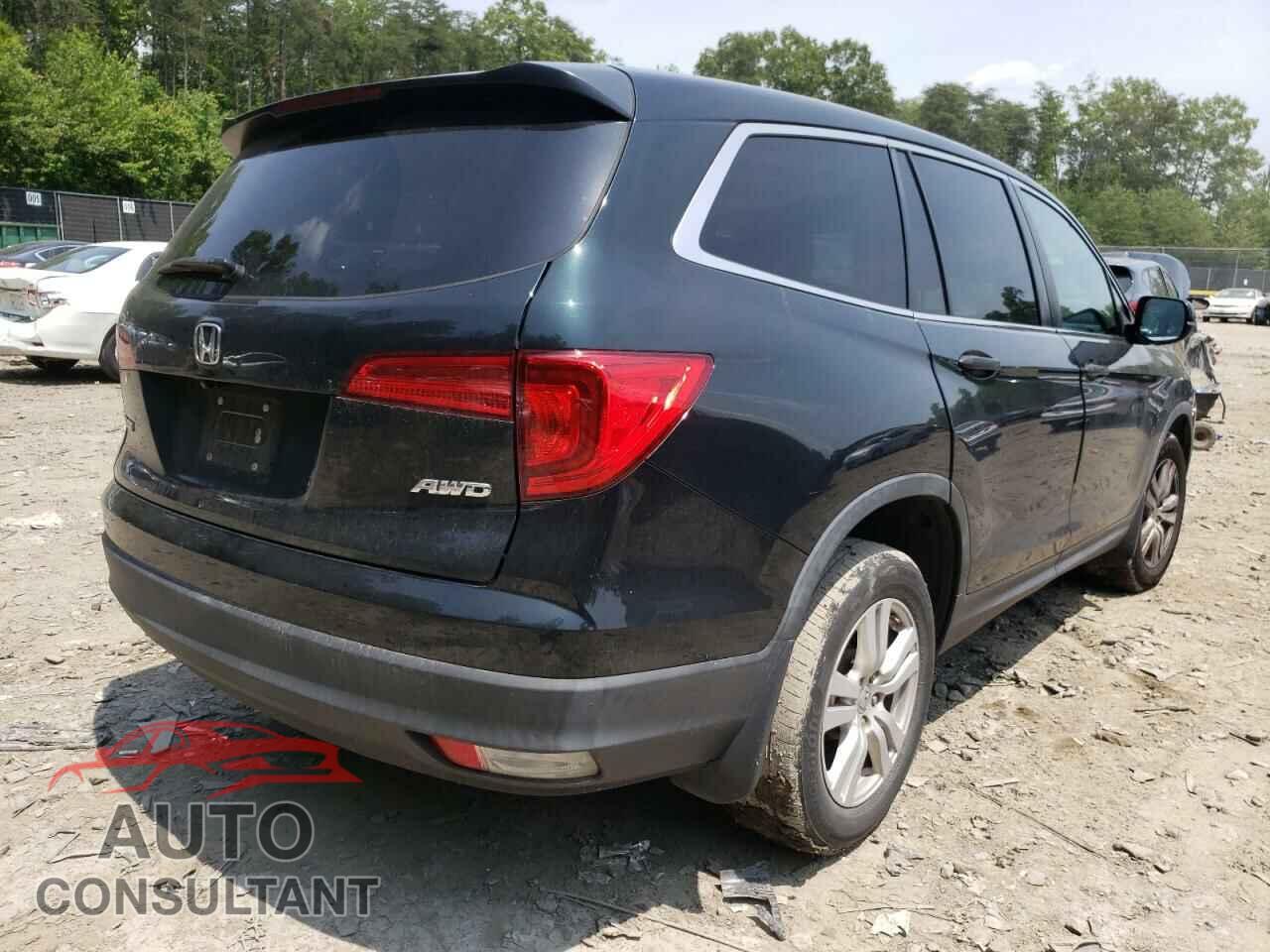 HONDA PILOT 2017 - 5FNYF6H19HB020908