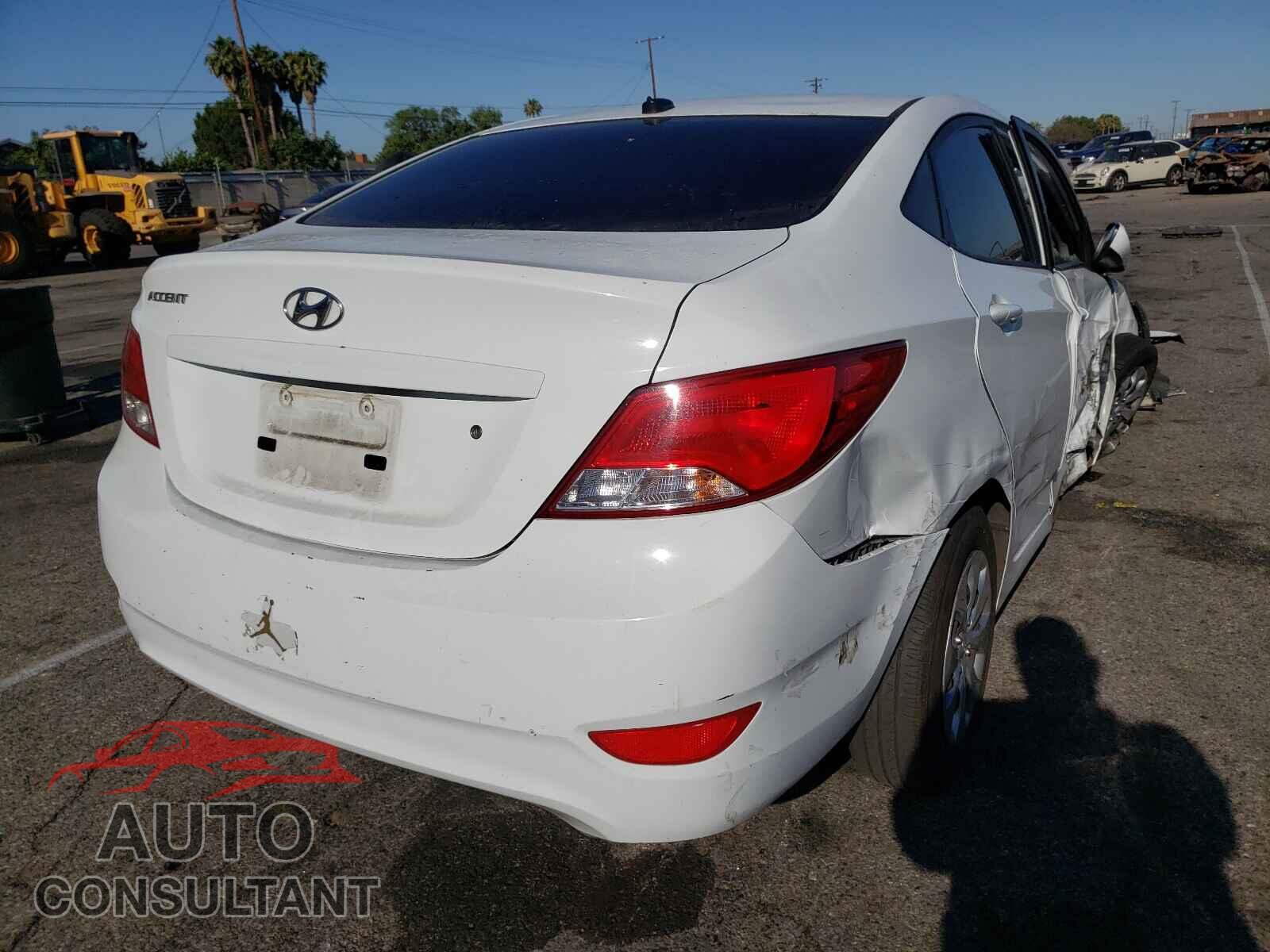HYUNDAI ACCENT 2016 - KMHCT4AE7GU000176