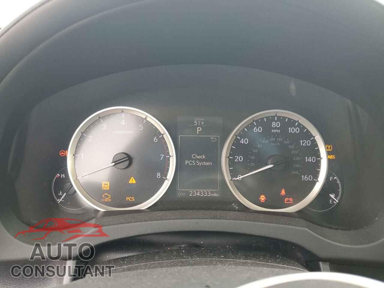 LEXUS IS 2016 - JTHBA1D25G5033367