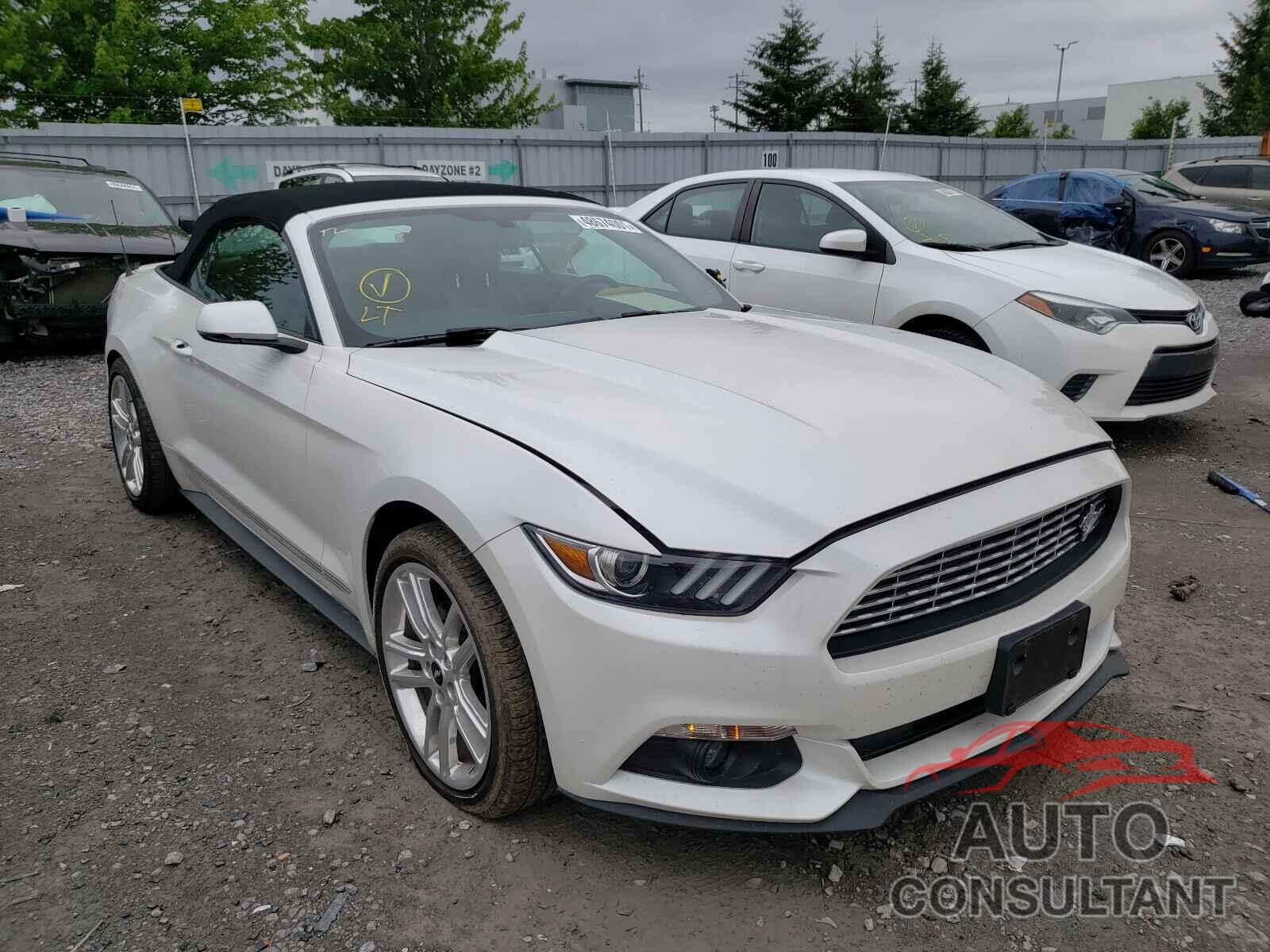 FORD MUSTANG 2017 - 1FATP8UHXH5311429