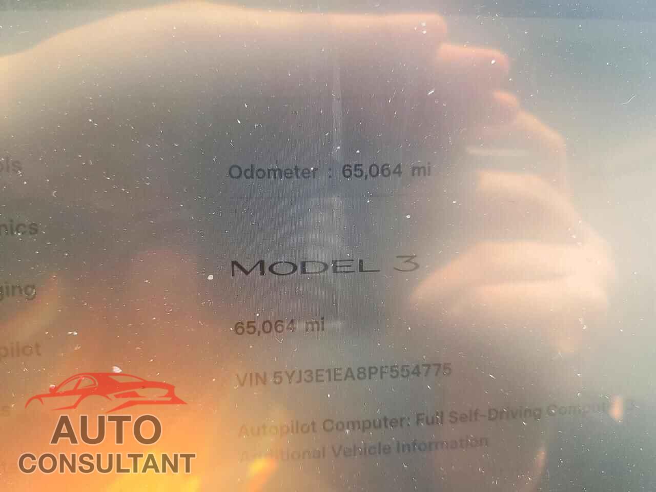 TESLA MODEL 3 2023 - 5YJ3E1EA8PF554775