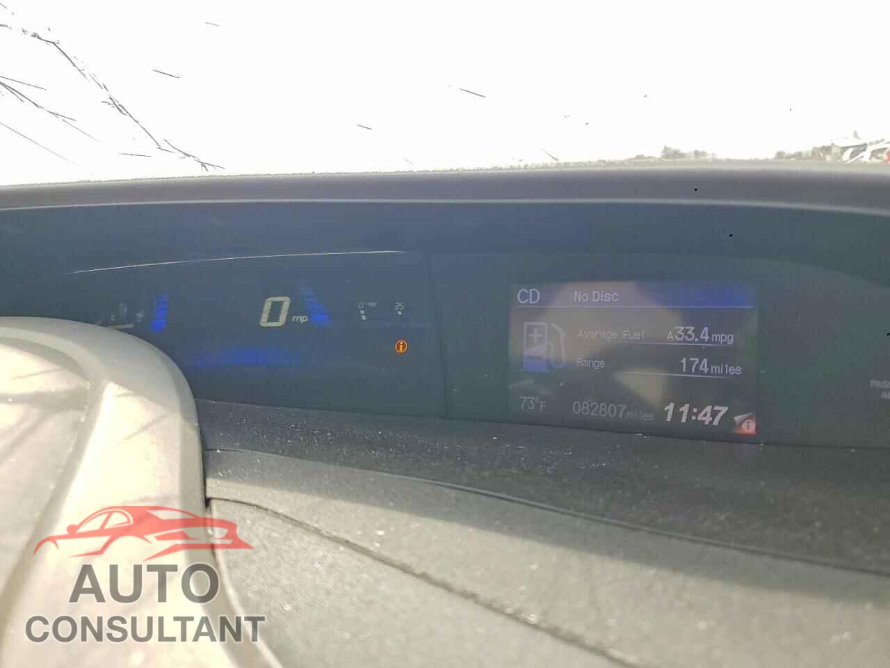 HONDA CIVIC 2012 - 2HGFB2F86CH545778