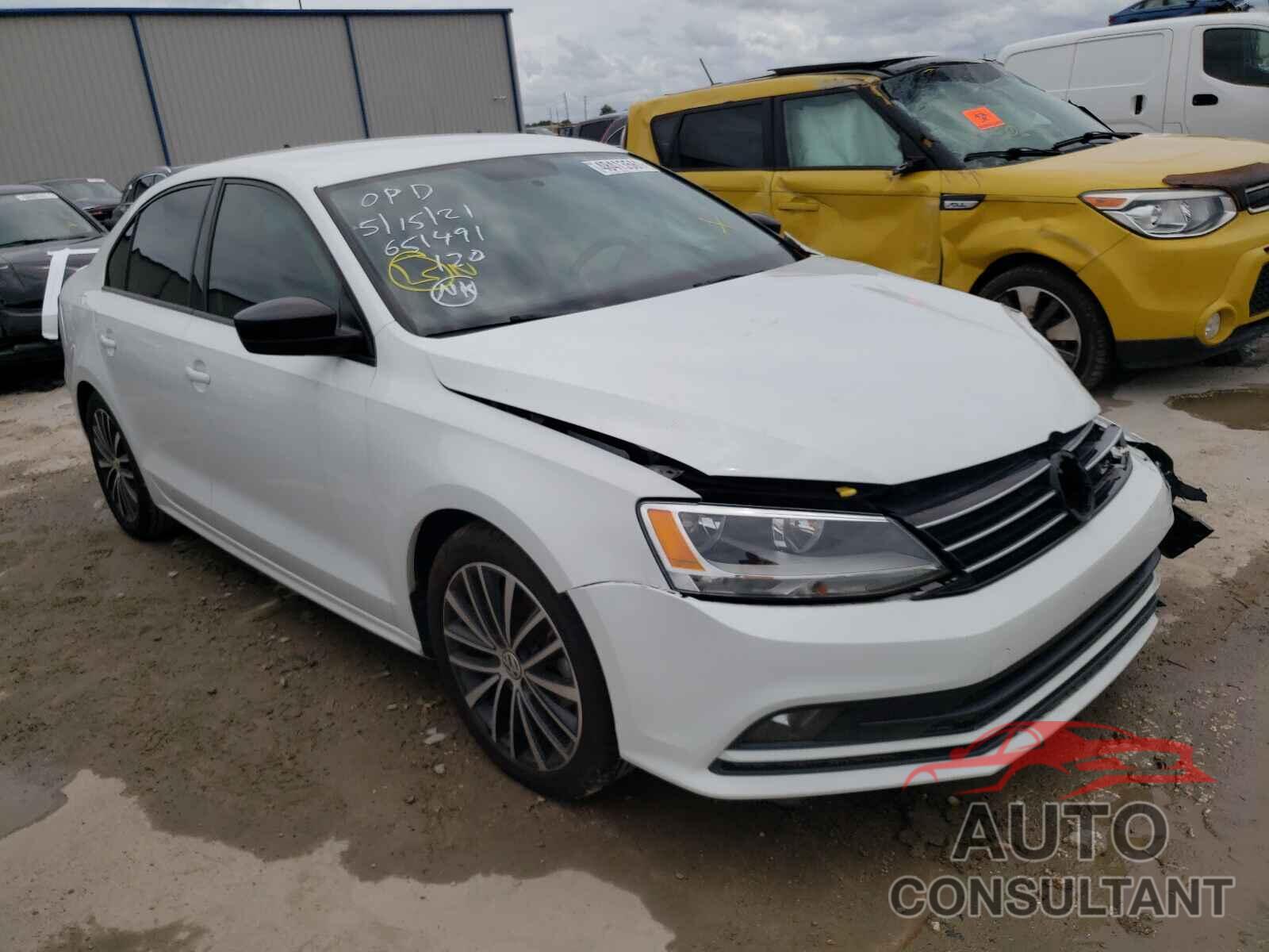 VOLKSWAGEN JETTA 2016 - 3VWD17AJ3GM409726