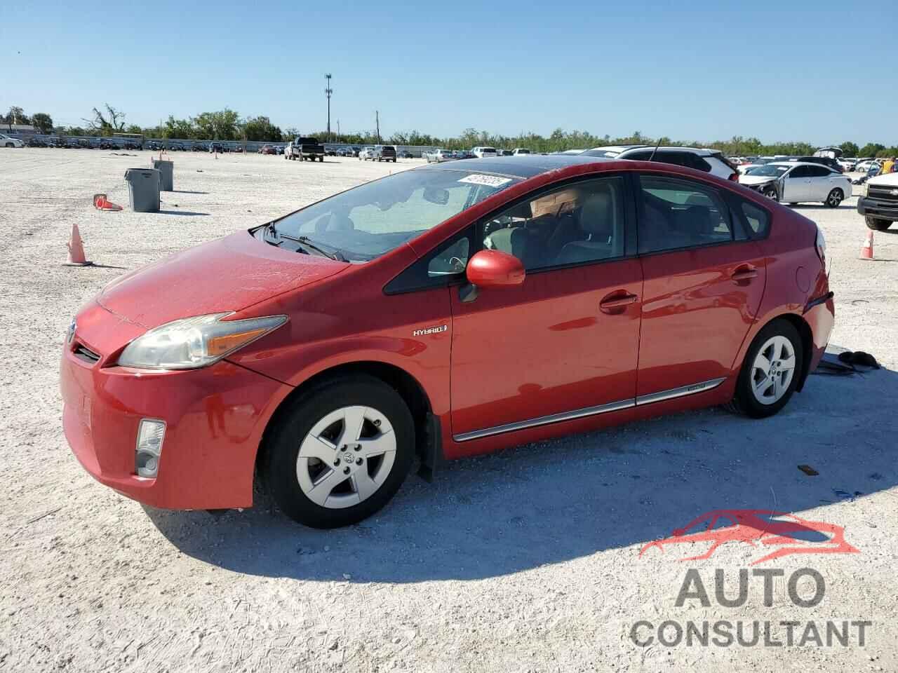 TOYOTA PRIUS 2011 - JTDKN3DU3B1407364