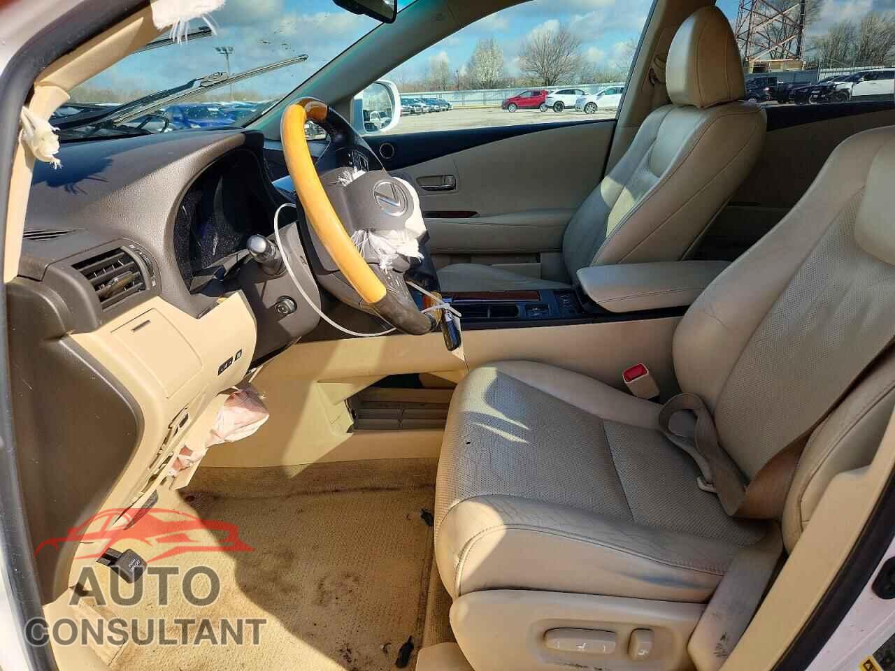 LEXUS RX350 2012 - 2T2BK1BA0CC126055