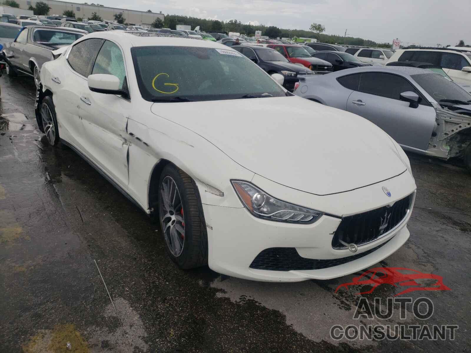 MASERATI ALL MODELS 2016 - ZAM57RSA5G1175579