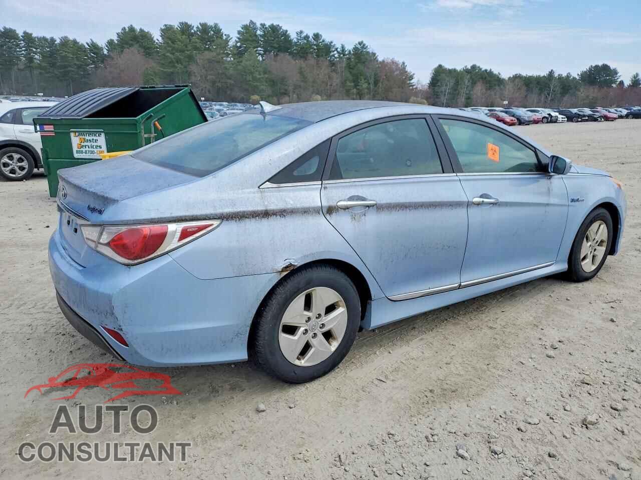 HYUNDAI SONATA 2011 - KMHEC4A45BA000753