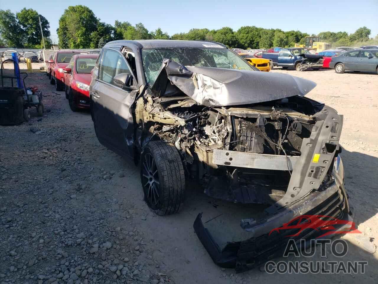 TOYOTA HIGHLANDER 2017 - 5TDJZRFH0HS438263