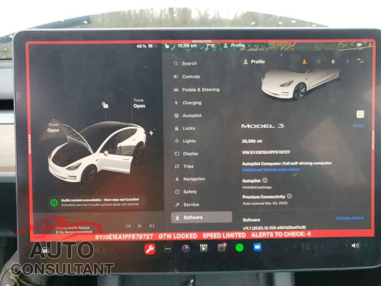 TESLA MODEL 3 2023 - 5YJ3E1EA1PF579727