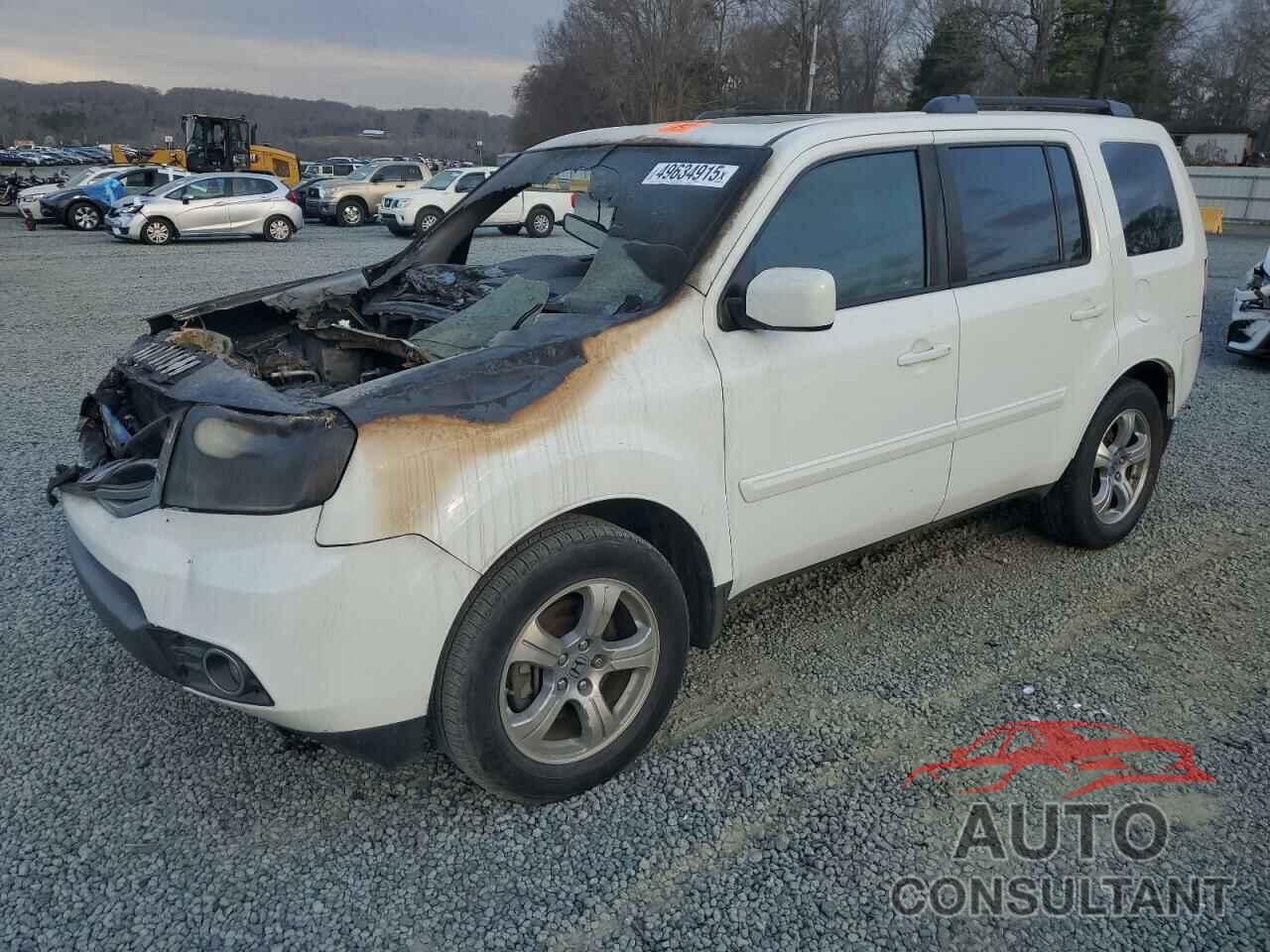 HONDA PILOT 2012 - 5FNYF3H59CB010051