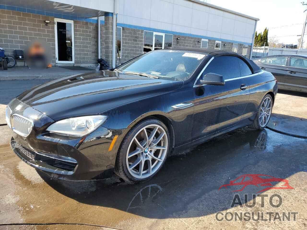 BMW 6 SERIES 2012 - WBALZ3C57CDL73218