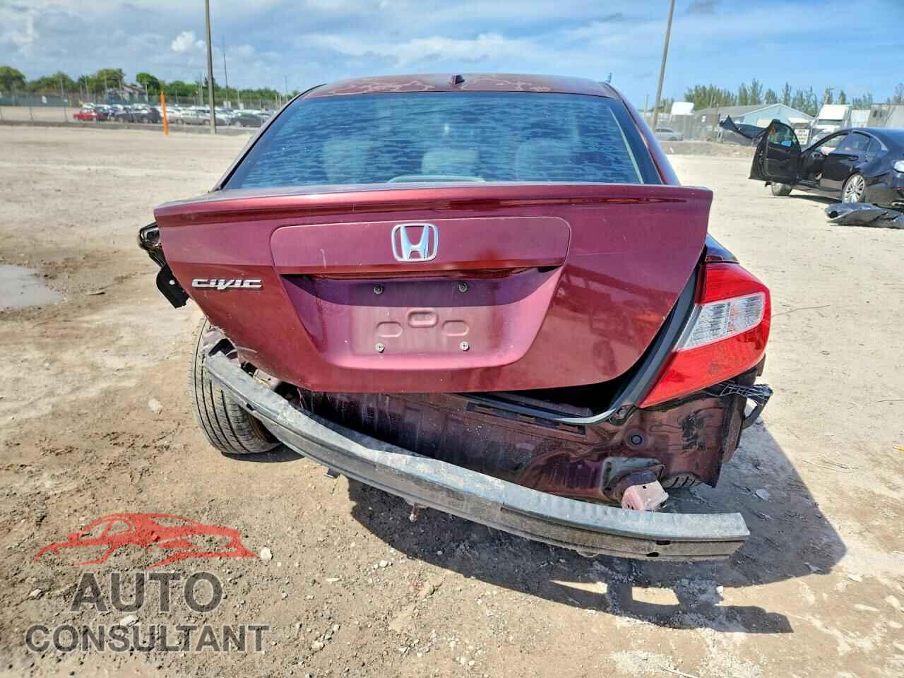 HONDA CIVIC 2012 - 2HGFB2F80CH514915