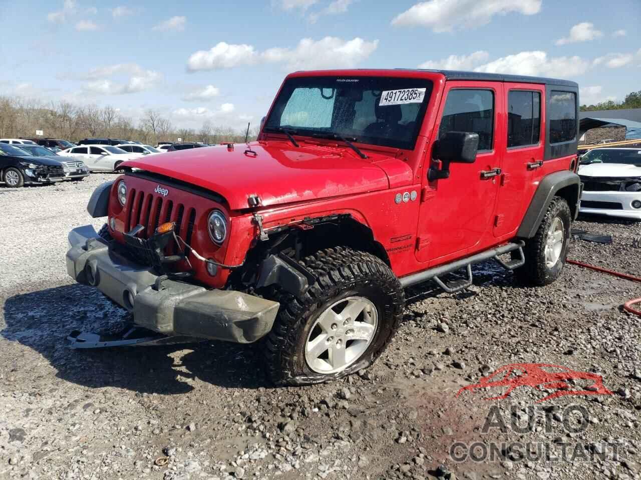 JEEP WRANGLER 2014 - 1C4BJWDG9EL159279