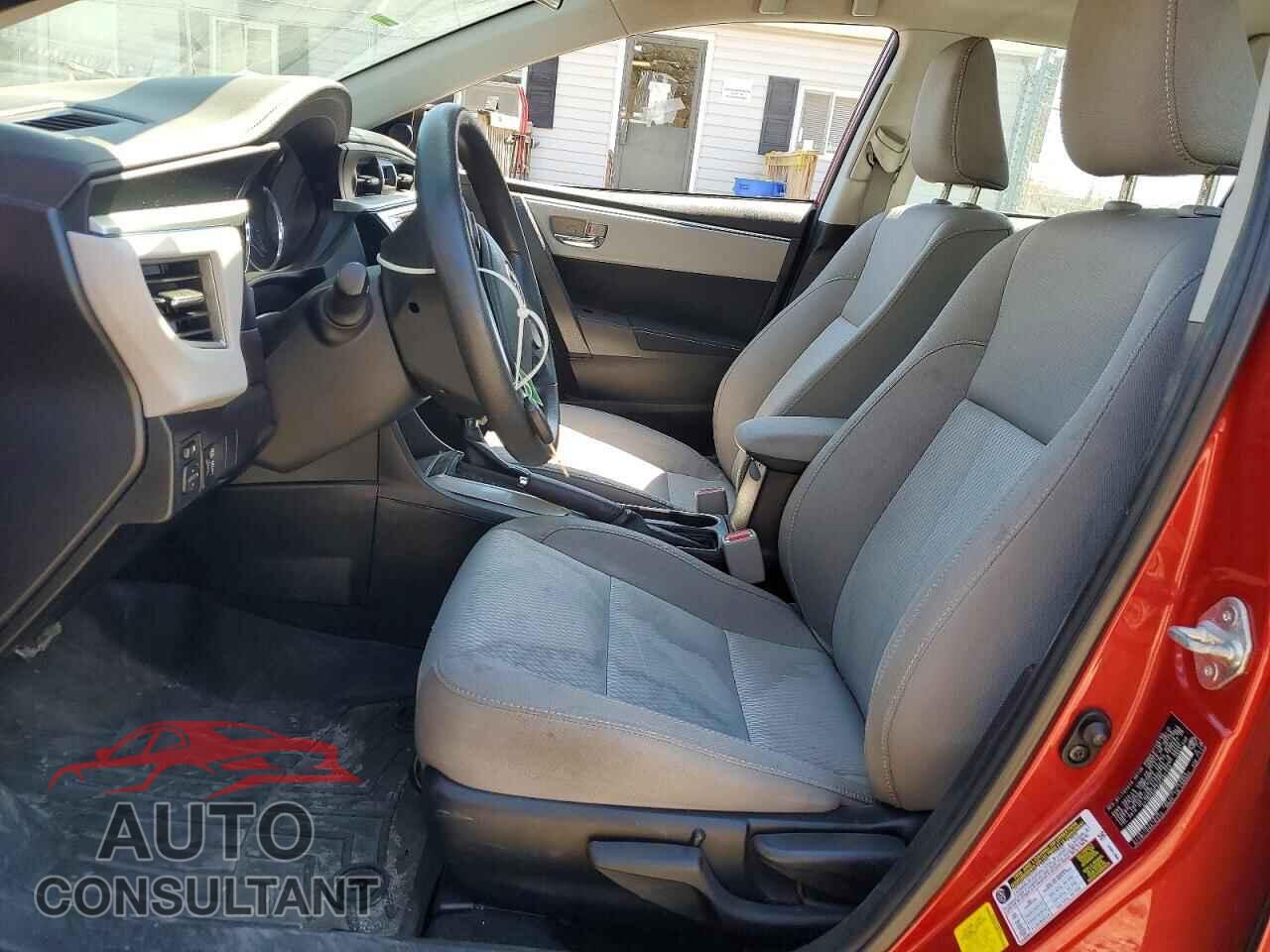 TOYOTA COROLLA 2016 - 2T1BURHEXGC487144