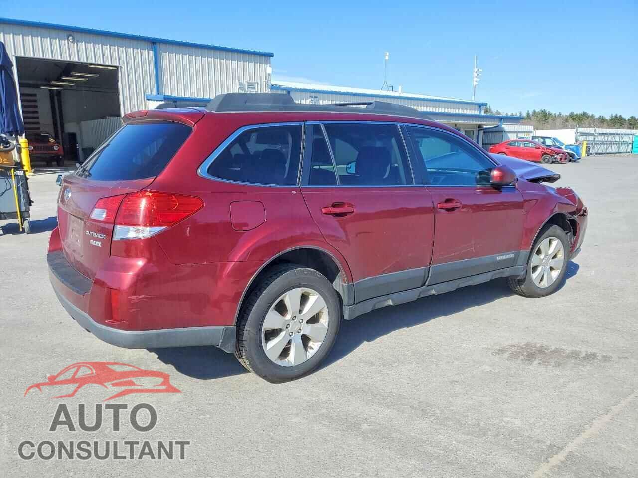 SUBARU OUTBACK 2012 - 4S4BRBCC6C3212187