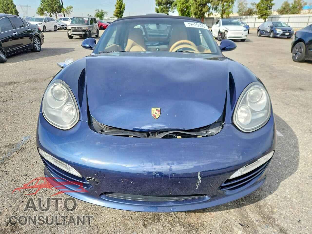 PORSCHE BOXSTER 2011 - WP0CA2A86BU710302