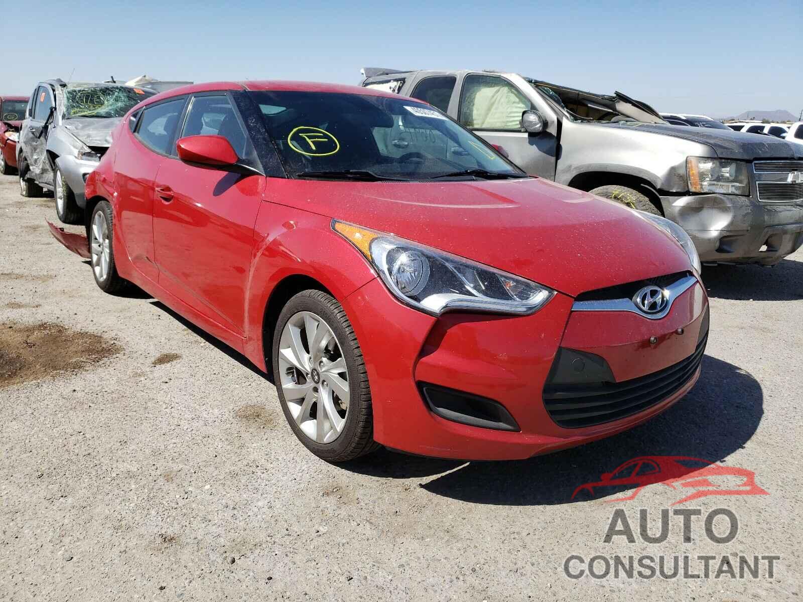 HYUNDAI VELOSTER 2016 - KMHTC6AD9GU274305