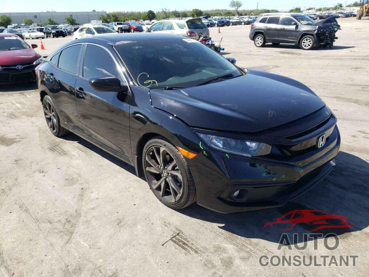 HONDA CIVIC 2020 - 19XFC2F86LE013311