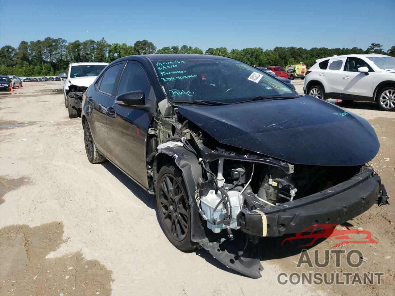 TOYOTA COROLLA 2016 - 2T1BURHE2GC603579