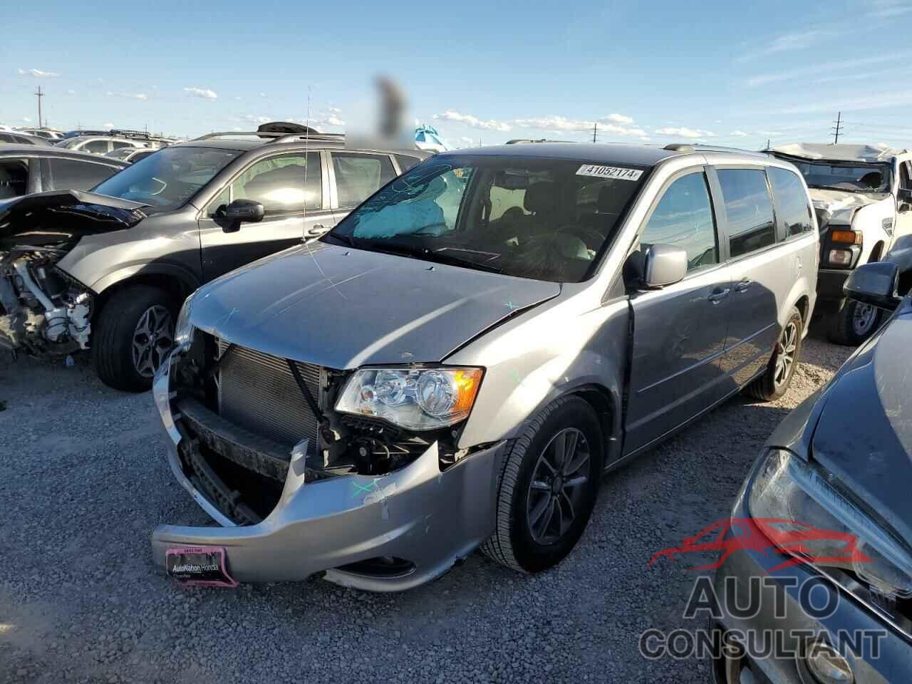 DODGE CARAVAN 2017 - 2C4RDGCG9HR867444