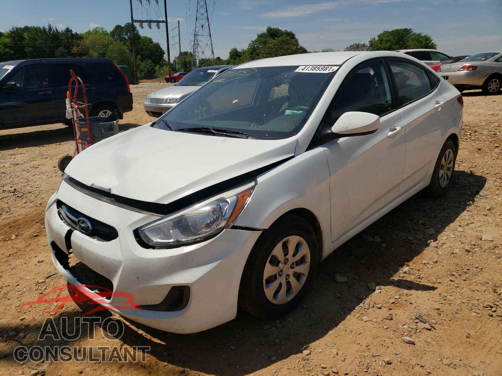 HYUNDAI ACCENT 2016 - KMHCT4AE2GU966189